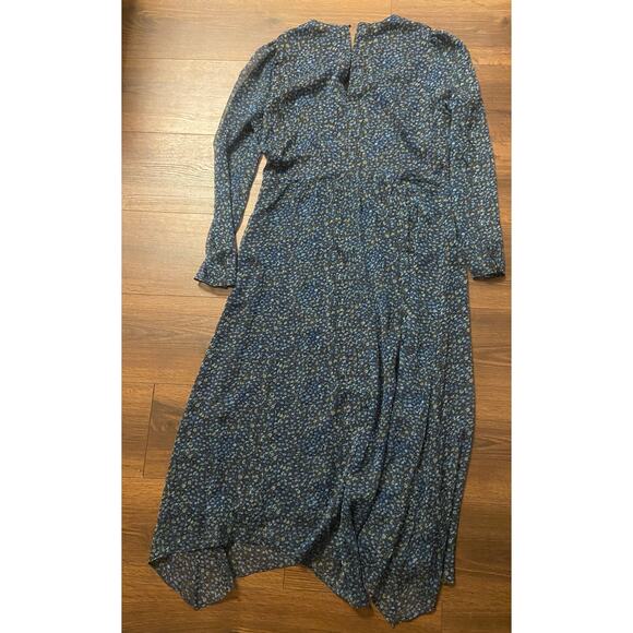 EUC WHISTLES Scattered Bloom Dobby Dress sz: 12 - Picture 6 of 12